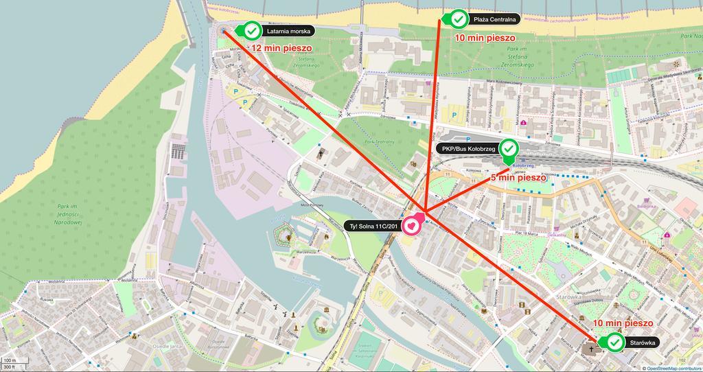 Apartamentyprzymorzu Solna 201 - W Centrum Blisko Morza Kołobrzeg Eksteriør billede